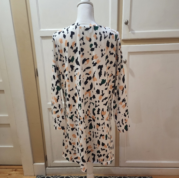 SHEIN's Emery Rose Women's Print Twist Hem Dress NWOT - Picture 7 of 12